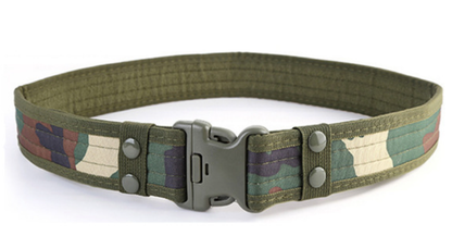Quickfit Tactical Canvas Belt for Men - Army Style