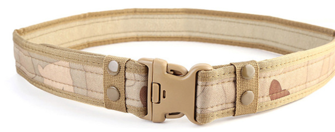 Quickfit Tactical Canvas Belt for Men - Army Style