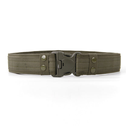 Quickfit Tactical Canvas Belt for Men - Army Style